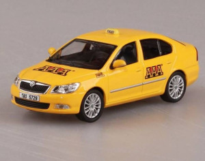 Abrex Skoda Octavia II Facelift, 2008, AAA Taxi