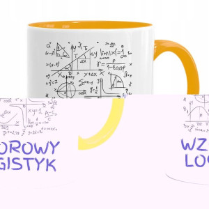 Dla Logistyka Kubek Żółty Na Prezent Na Urodziny