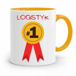 Dla Logistyka Kubek Żółty Na Prezent Na Urodziny