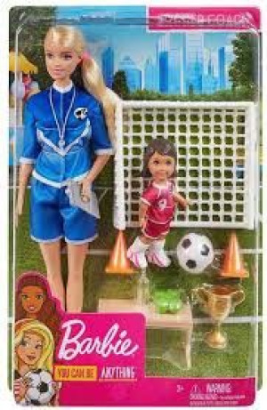 Barbie Glm47 Trenerka Piłki Nożnej