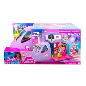 Barbie HCD49 Lotnicza przygoda samolot+lalka