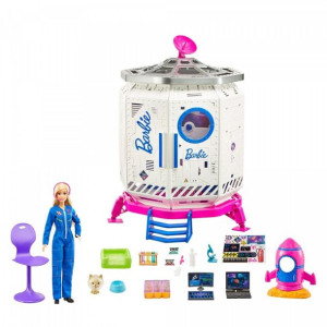 Barbie Gxf27 Stacja Kosmiczna + Lalka