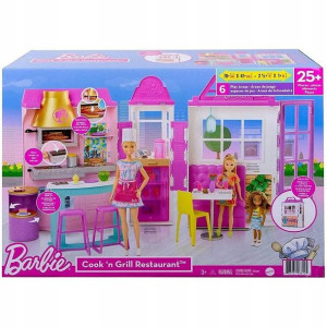 Barbie GXY72 restauracja zestaw