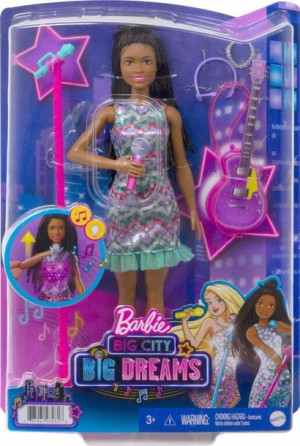 Barbie GYJ24 Brooklyn muzyczna lalka