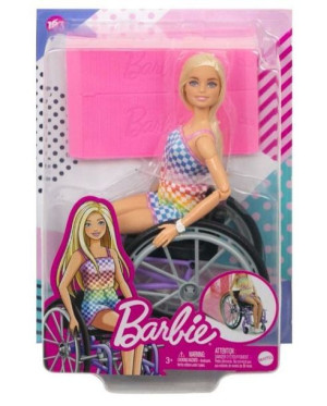 Barbie Hjt13 Na Wózku W Stroju Karate