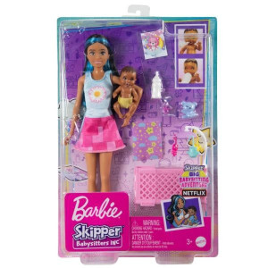 Barbie Hjy34 Opiekunka Zestaw