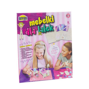 Mebelki dla lalek w pudełku