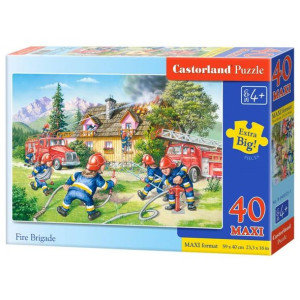 Puzzle 40 el.maxi fire brigade