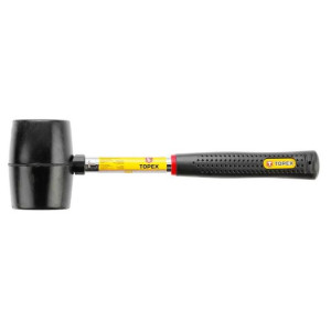 Młotek Gumowy 0.45kg Średnica 65mm Trzonek Metalowy