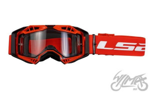 Gogle Motocyklowe Gogle Ls2 Aura Czarne Enduro Y
