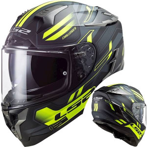Motocyklowy Kask LS2 FF327 Challenger SPIN COB XL y