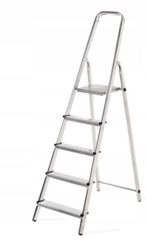 PRODRAB drabina domowa 5 stopniowa aluminiowa