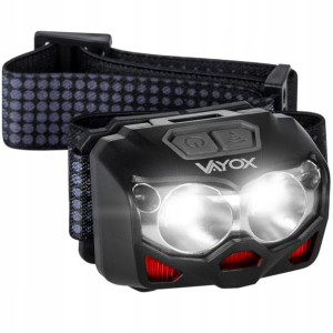Latarka Czołowa Czołówka Lampa Led Usb Mocna Ip6 Q