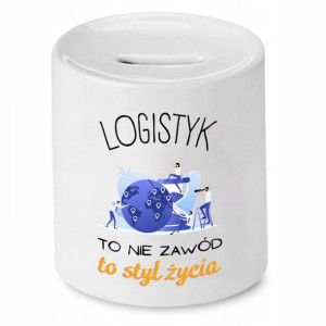 Dla Logistyka Logistyczki Skarbonka Na Prezent