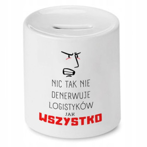Dla Logistyka Logistyczki Skarbonka Na Prezent