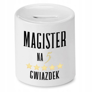 Dla Magistra Skarbonka Na Prezent Na Urodziny