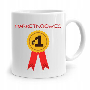 Dla Marketingowca Kubek Marketingowiec Numer 1