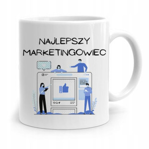Dla Marketingowca Kubek Najlepszy Marketingowiec
