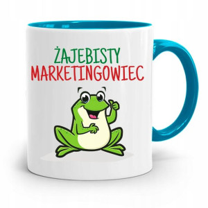 Dla Marketingowca Marketing Kubek Błękitny Prezent