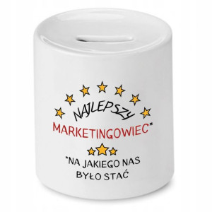 Dla Marketingowca Skarbonka Marketing Prezent