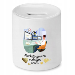 Dla Marketingowca Skarbonka Marketing Prezent