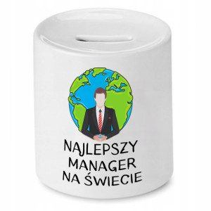 Dla Menadżer Menagera Skarbonka Na Prezent
