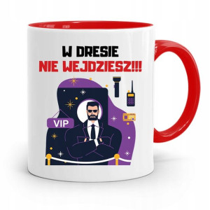 Dla Ochroniarza Stróża Kubek Czerwony Na Prezent