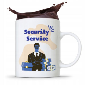 Dla Ochroniarza Stróża Kubek Security Service