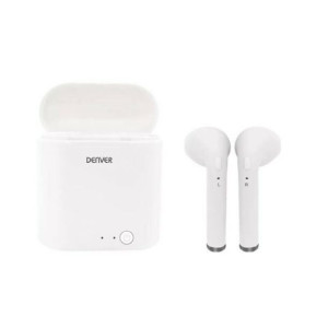 Słuchawki Bluetooth Denver Electronics TWQ-40P 400 mAh Biały