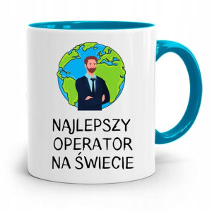 Dla Operatora Kubek Błękitny Prezent Na Urodziny