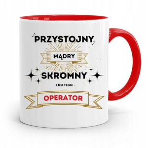 Dla Operatora Kubek Czerwony Prezent Na Urodziny