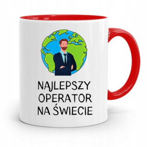 Dla Operatora Kubek Czerwony Prezent Na Urodziny