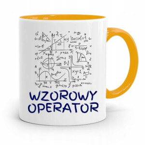Dla Operatora Kubek Żółty Na Prezent Na Urodziny