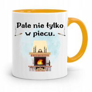 Dla Palaczy Jaraczy 420 Cbd Kubek Żółty Prezent
