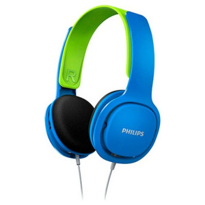Słuchawki nauszne Philips (3.5 mm) Niebieski Dla chłopców Z kablem