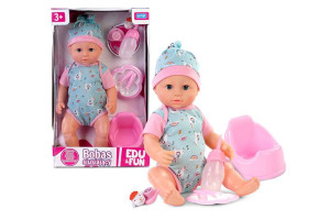 Lalka Bobas Mówi Pl Smoczek Butelka Nocnik Siusia+