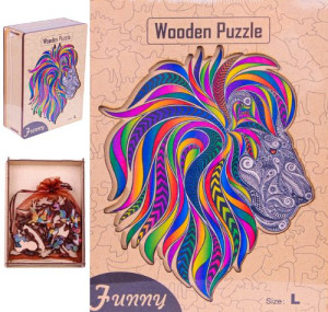 Drewniane Puzzle Dla Dorosłych Układanka Prezent