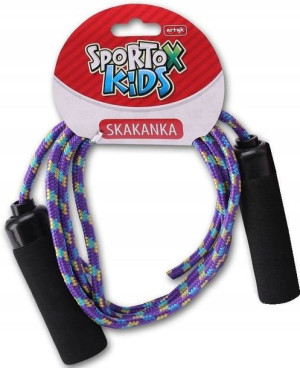 Skakanka Dla Dzieci Sznurkowa Solidna Kolory Nylon