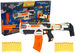 Duzy Pistolet Karabin  Magazyn Mega Bron Strzałki