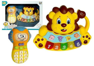 Pianinko I Telefon Interaktywne Lew
