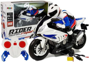 Motocykl Zdalnie Sterowany R/C 2.4G Biały