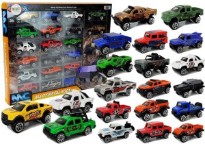 Zestaw Małych Autek Terenowych Jeep Resoraki 20 Sz