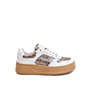 Damskie sneakersy białe GOE LL2N4052 - 39