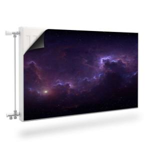 Osłona MAGNETYCZNA Na Grzejnik Fioletowy Kosmos Mgławica 110cm x 60cm