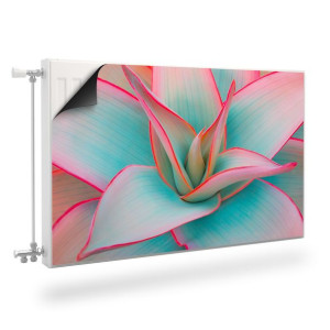 Osłona MAGNETYCZNA Grzejnika Liście Agawy Natura Dekoracja 90cm x 60cm