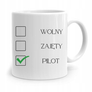 Dla Pilota Kubek Idealny Na Prezent Na Urodziny