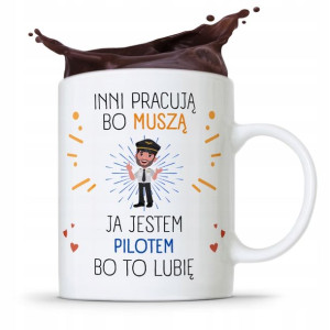 Dla Pilota Kubek Idealny Na Prezent Na Urodziny