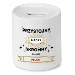 Dla Pilota Skarbonka Marketing Prezent