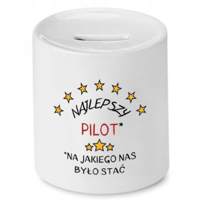 Dla Pilota Skarbonka Marketing Prezent