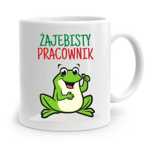 Dla Pracownika Robotnika Kubek Żajebisty Pracownik